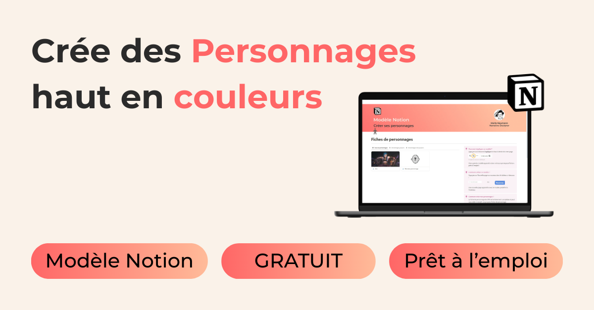 Crée des Personnages haut en couleurs